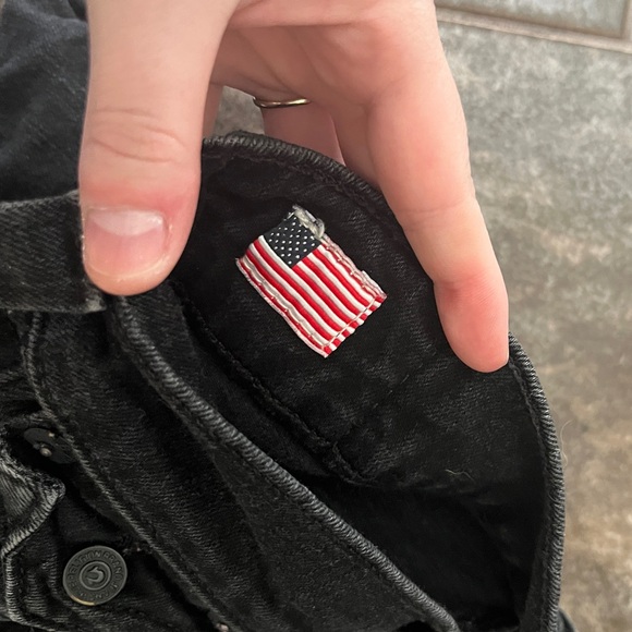 Authentic True Religion Ricky W/Flaps relaxed straight jeans. Mens size US31. - Picture 8 of 8